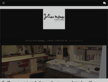 Tablet Screenshot of jolies-momes-coiffure.com